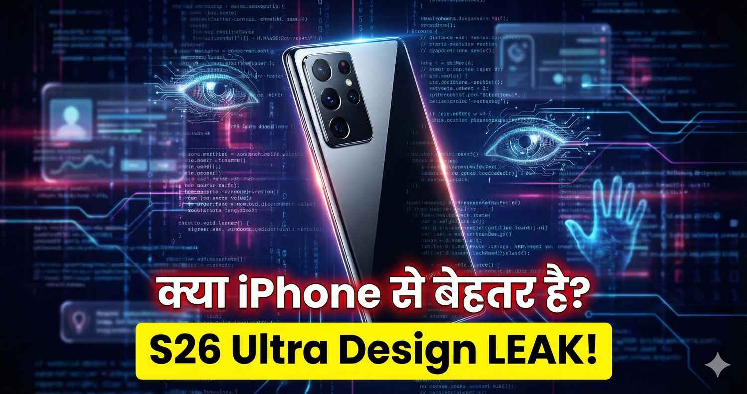 Samsung Galaxy S26 Ultra design leaked in One UI update showing premium look better than iPhone.